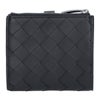ボッテガヴェネタ 折財布 イントレチャート 600270 V3UH2 8803 ブラック BOTTEGA VENETA