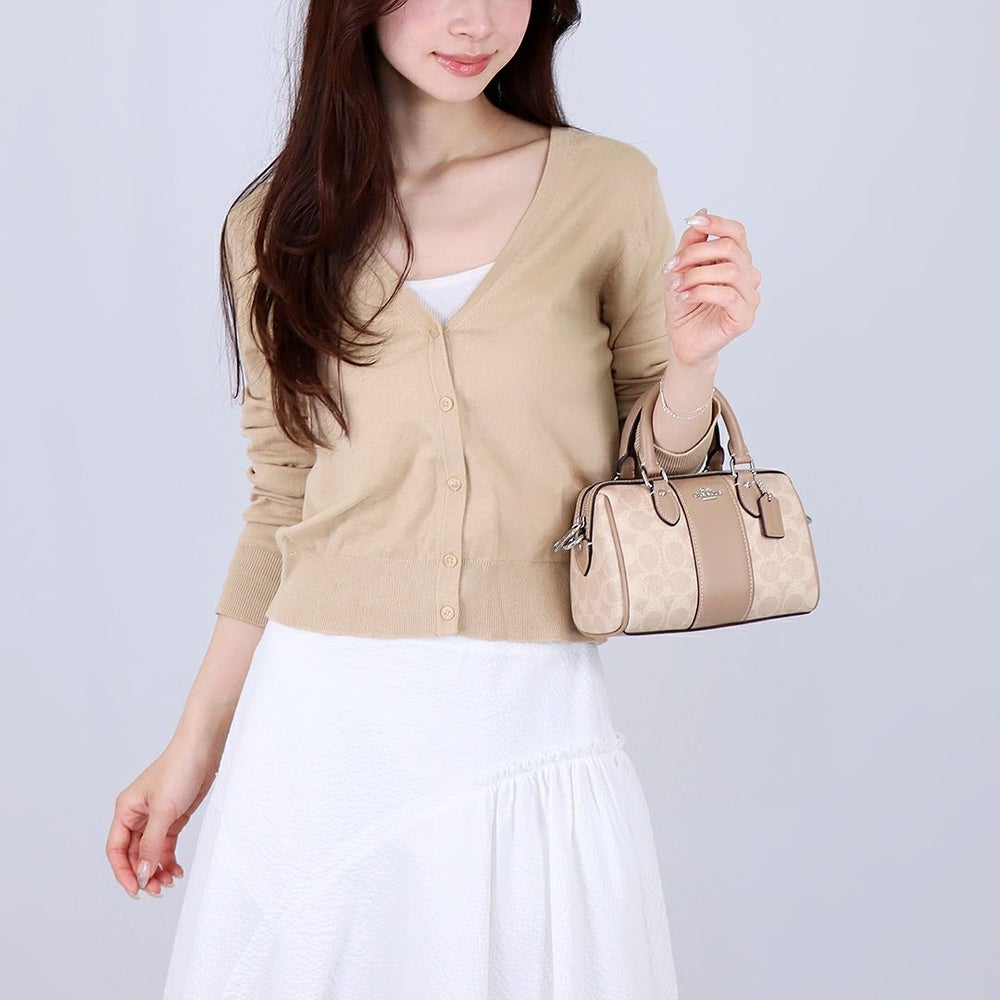 コーチ COACH 2WAYバッグ ミニローアン CW331 SVPWH