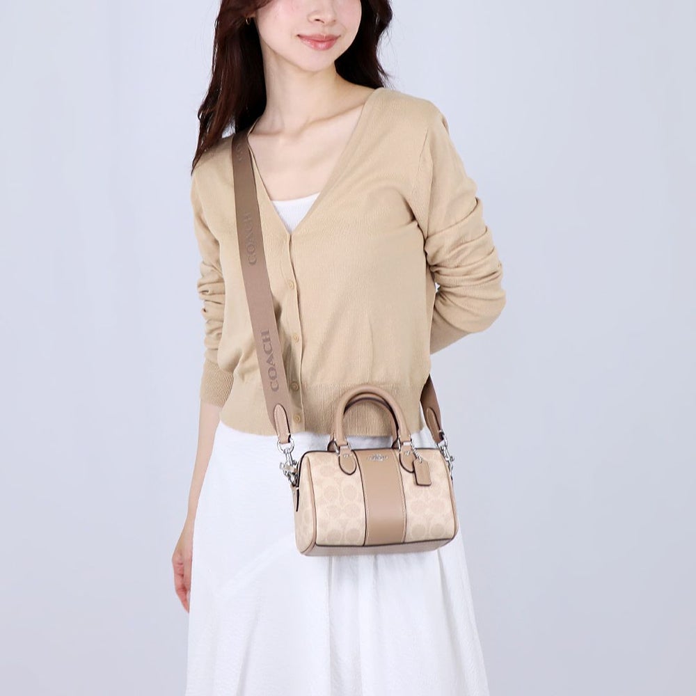 コーチ COACH 2WAYバッグ ミニローアン CW331 SVPWH