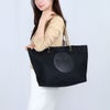 トリーバーチ TORY BURCH トートバッグ ELLA CHAIIN TOTE 152313 001 BLACK