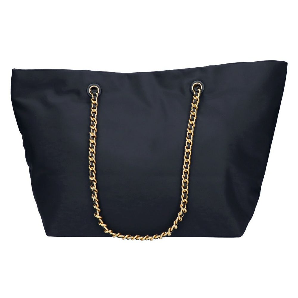 トリーバーチ TORY BURCH トートバッグ ELLA CHAIIN TOTE 152313 001 BLACK