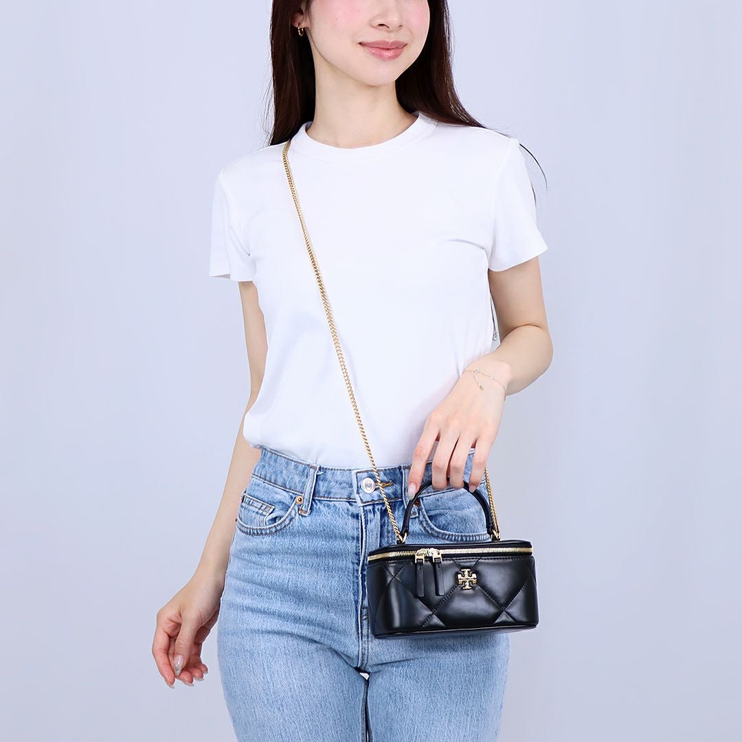 トリーバーチ TORY BURCH 2WAYバッグ KIRA DIAMOND QUILT VANITY CASE