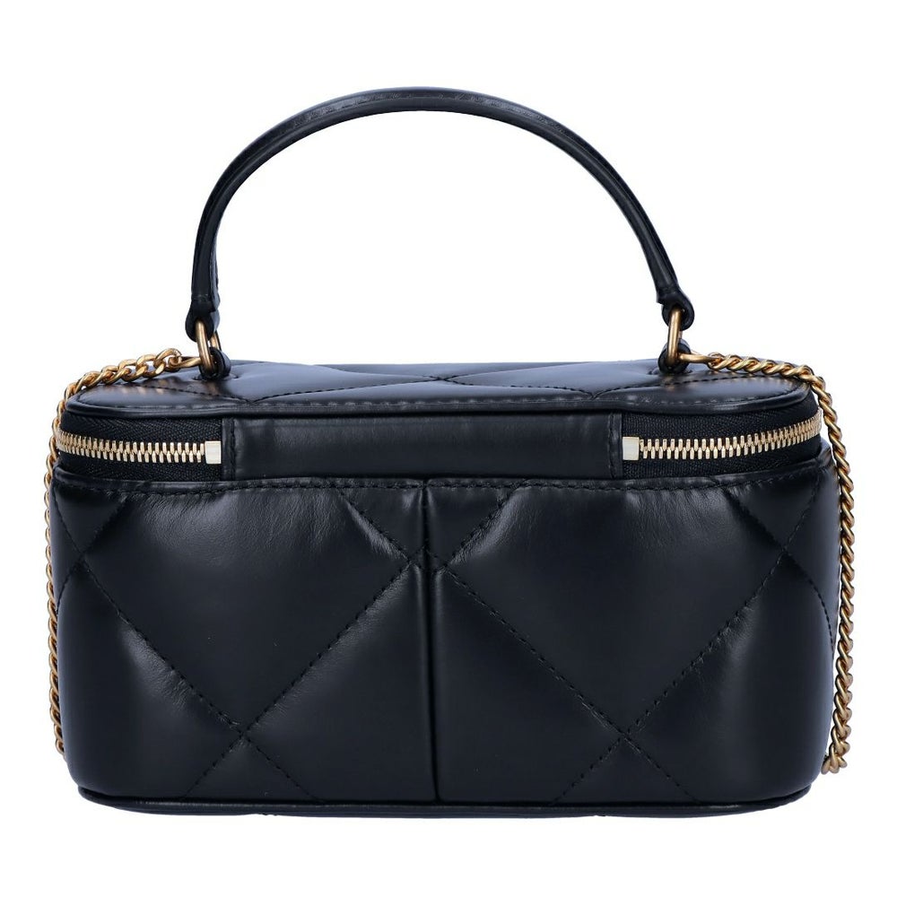 トリーバーチ TORY BURCH 2WAYバッグ KIRA DIAMOND QUILT VANITY CASE 164986 001 BLACK