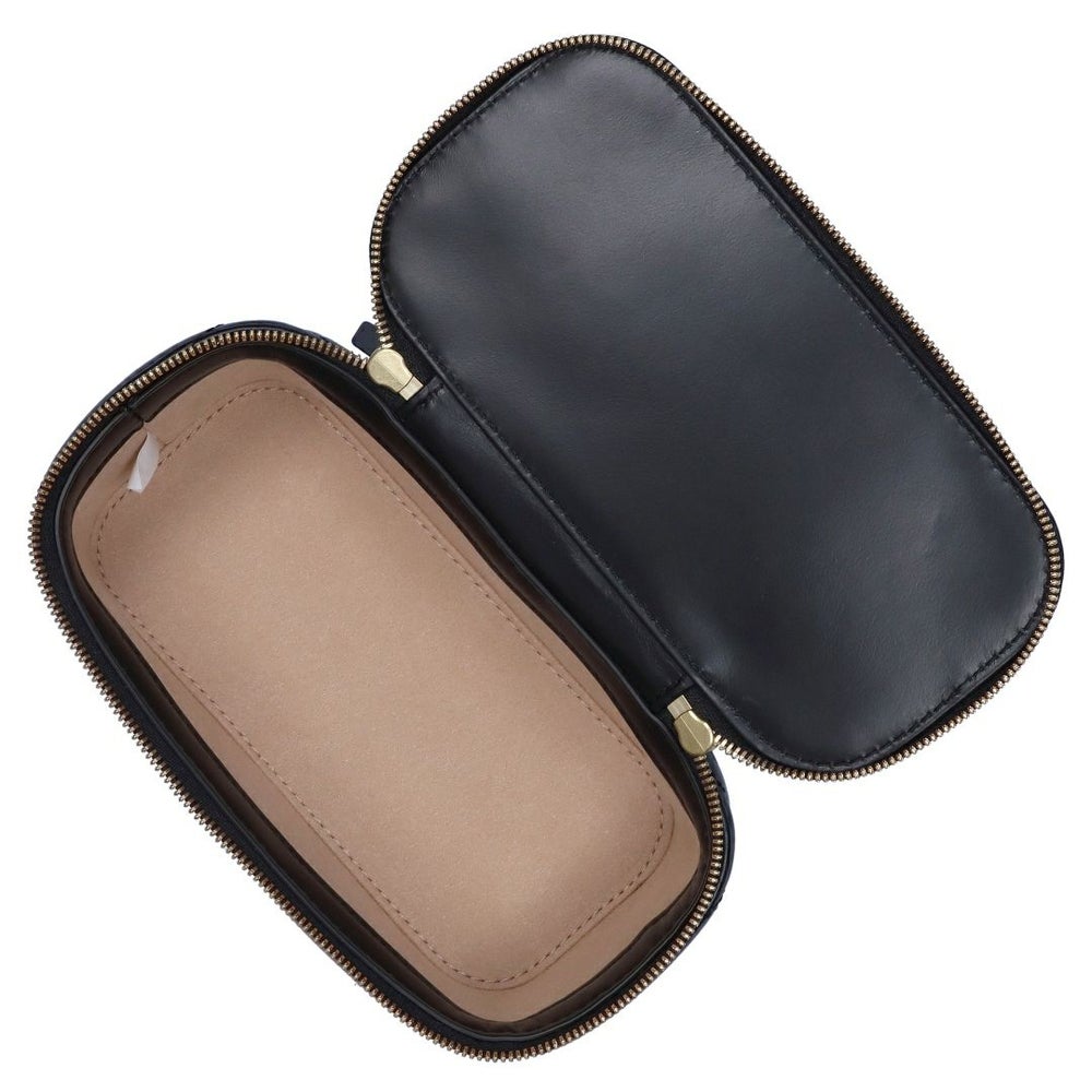 トリーバーチ TORY BURCH 2WAYバッグ KIRA DIAMOND QUILT VANITY CASE 164986 001 BLACK