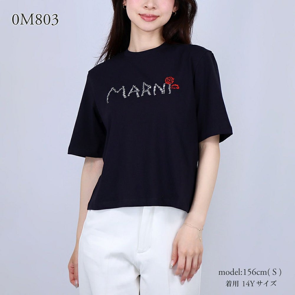 マルニ MARNI キッズ レディース半袖Tシャツ MT280F M01444