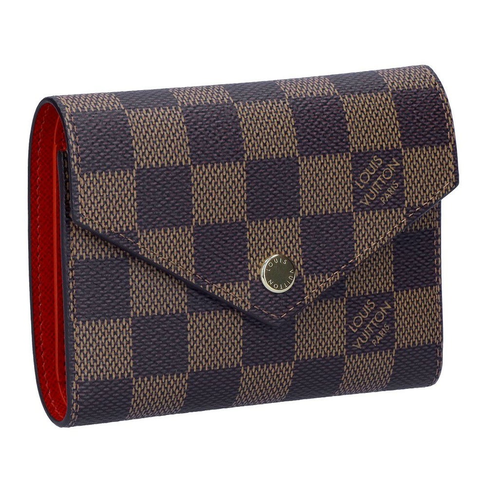 ルイヴィトン LOUIS VUITTON 折財布 三つ折り財布 ダミエ N41659 ポルトフォイユ･ヴィクトリーヌ