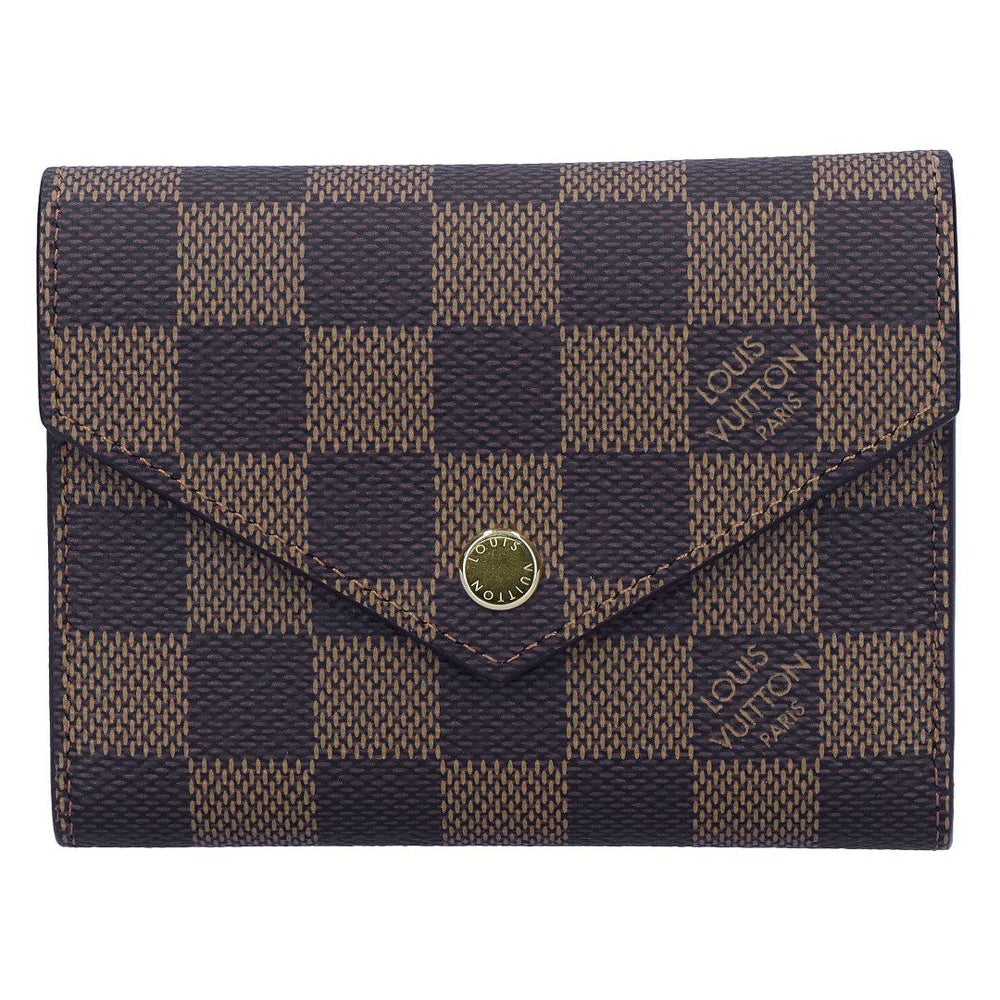 ルイヴィトン LOUIS VUITTON 折財布 三つ折り財布 ダミエ N41659 ポルトフォイユ･ヴィクトリーヌ