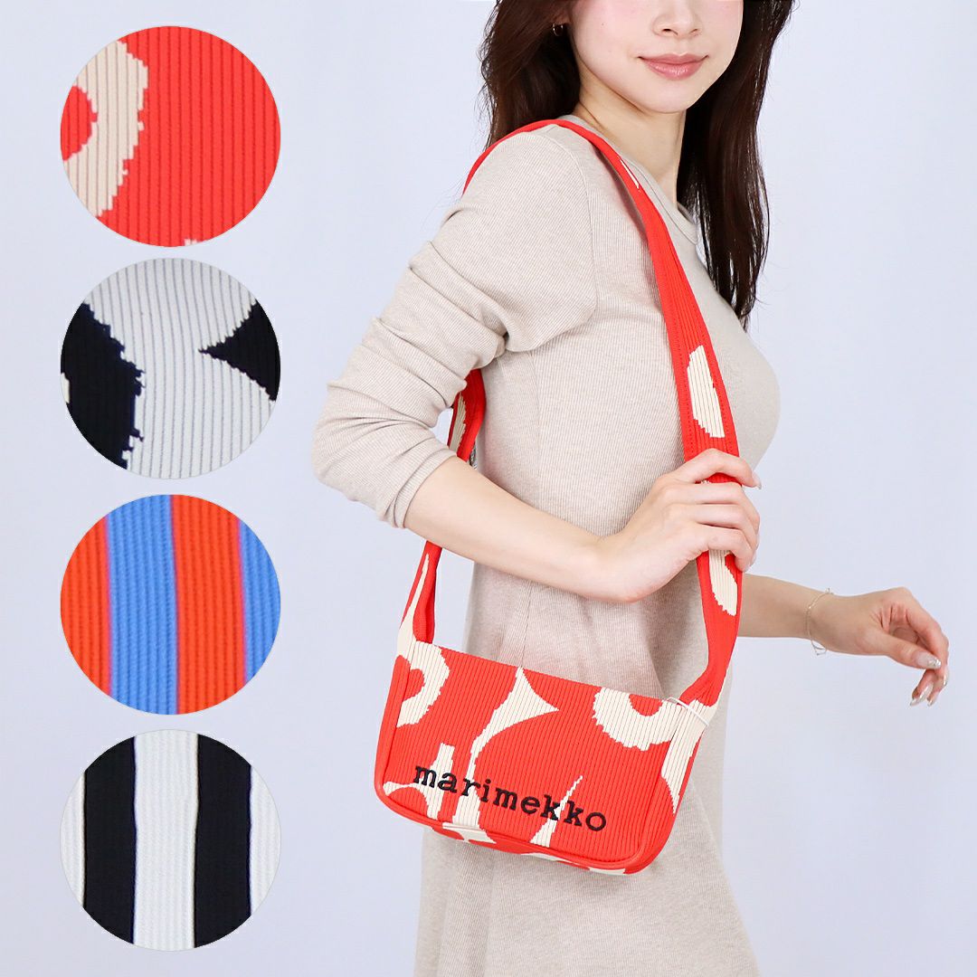 マリメッコ 2WAYバッグ MILLI MATKURI JUHLA UNIKKO 90566 ブラック