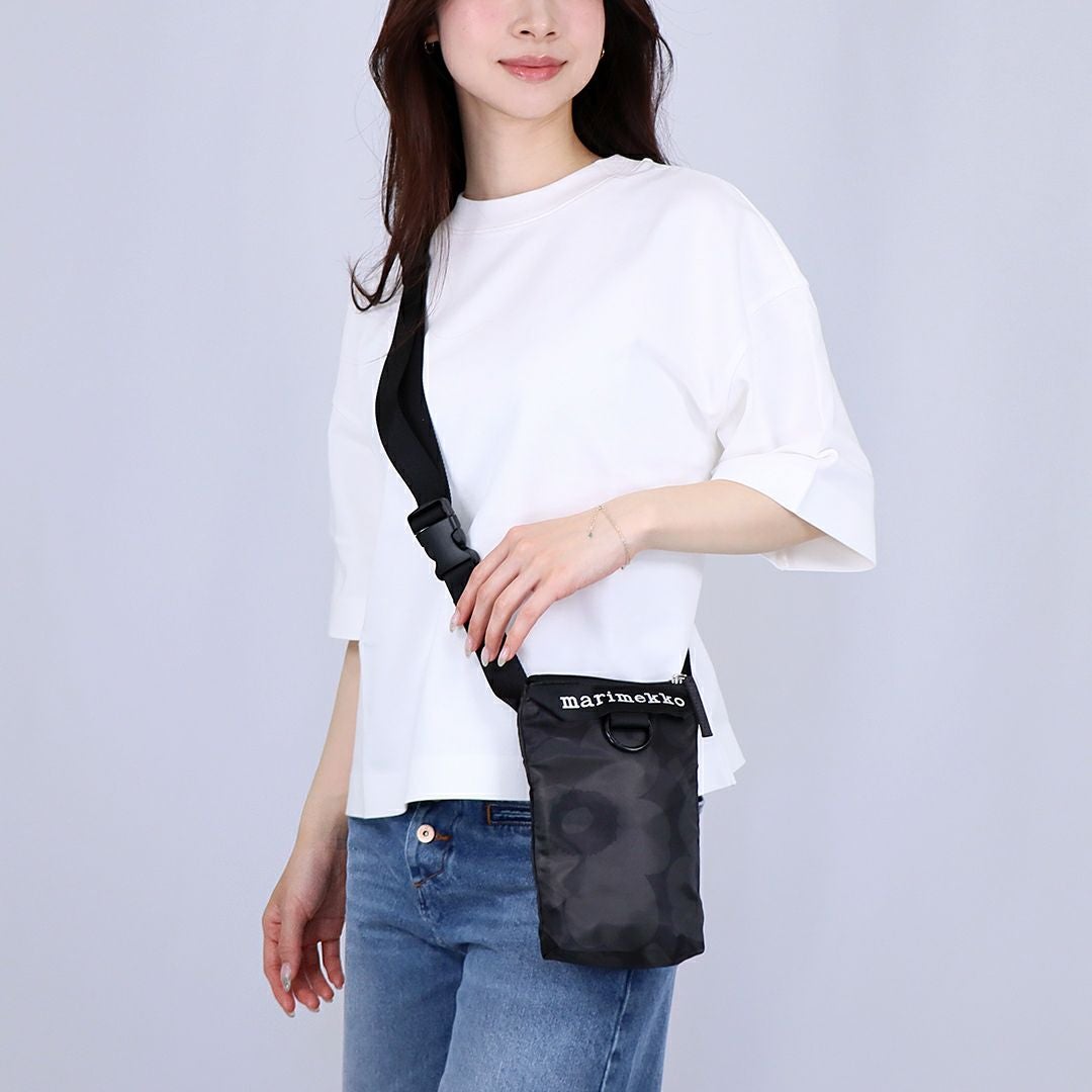新品マリメッコ Neat Phone Pocket ウニッコ ショルダーバッグ 日本限定】Neat Phone Pocket Unikko ショルダーバッグ | Maija Isola