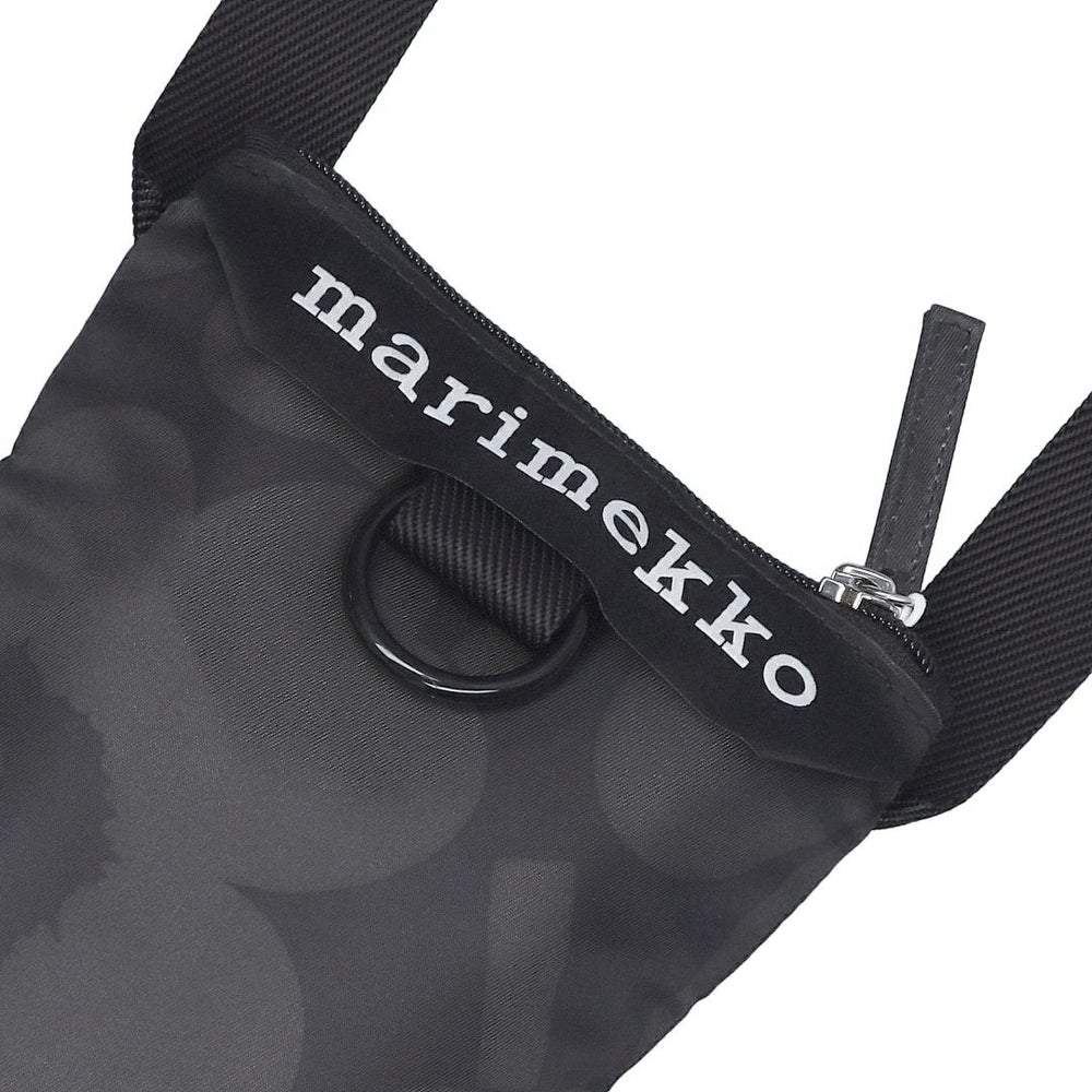 マリメッコ MARIMEKKO ショルダーバッグ NEAT PHONE POCKET UNIKKO 94124 999 DARK GREY G 【ゆうパケ可】【同梱不可】【ギフト不可】【RSL】