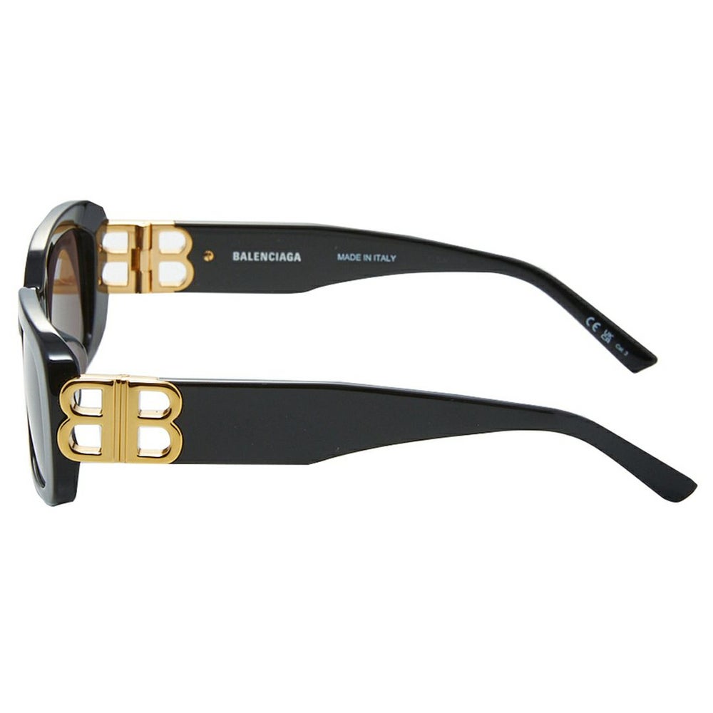 バレンシアガ BALENCIAGA レディース サングラス BB0310SK 001 53 BLACK BLACK GREY SUNGLASS WOMAN RECYCLED