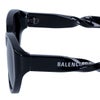 バレンシアガ BALENCIAGA レディース サングラス BB0209SA 001 55 BLACK BLACK GREY SUNGLASS WOMAN ACETATE