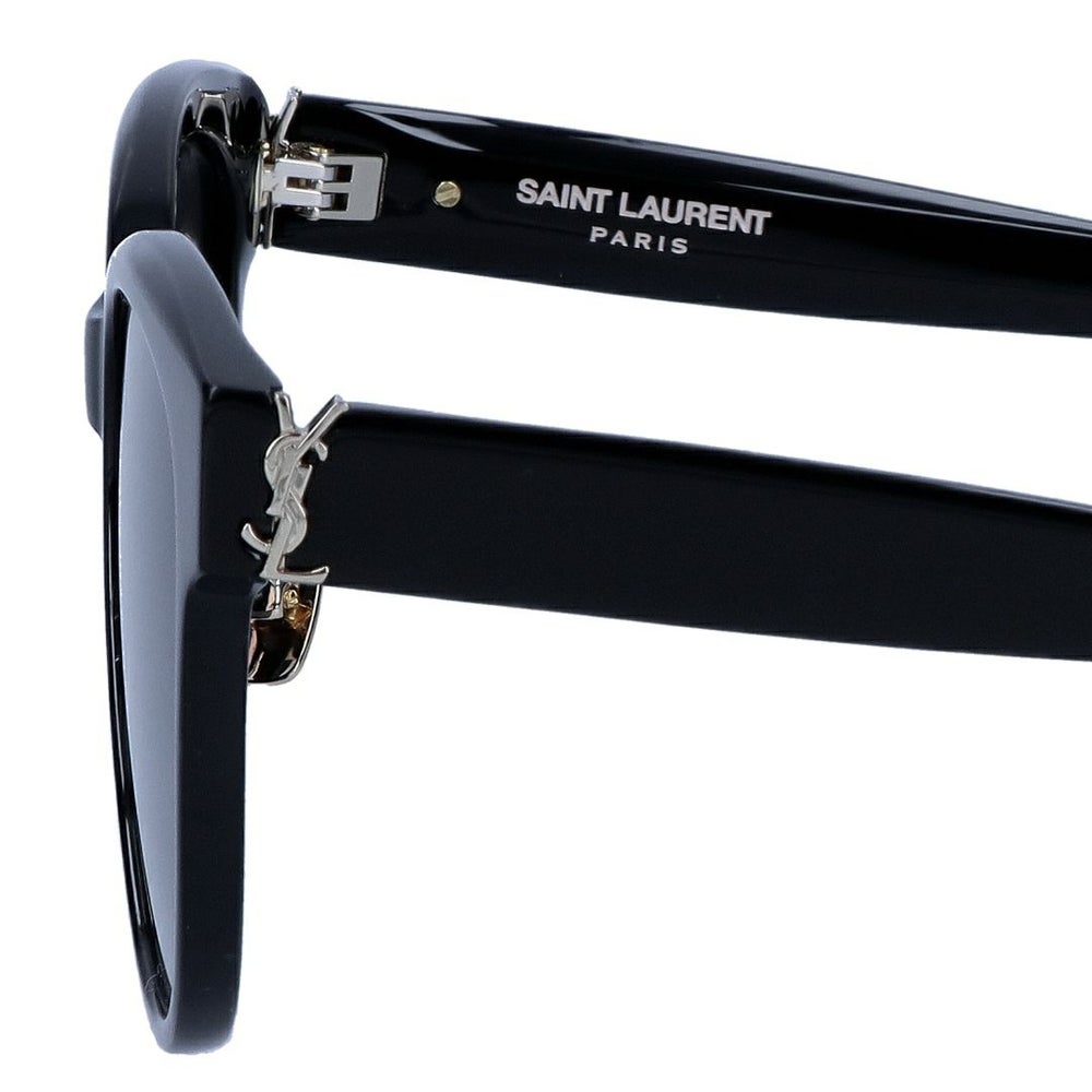 サンローランパリ SAINT LAURENT PARIS レディース サングラス M107/K 004 56 SUNGLASS WOMAN ACETATE BLACK BLACK GREY