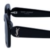 サンローランパリ SAINT LAURENT PARIS レディース サングラス M130/F 002 53 SUNGLASS WOMAN RECYCLED BLACK BLACK GREY
