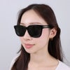 サンローランパリ SAINT LAURENT PARIS レディース サングラス SLM48S C/K 002 57 SUNGLASS WOMAN ACETAE BLACK BLACK SMOKE