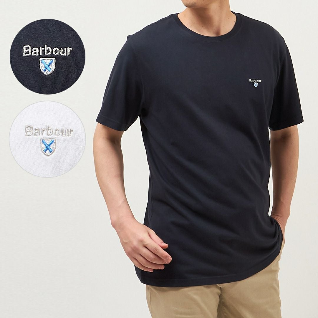 Barbour☆半袖Tシャツ☆ホワイト ブラック 2枚セット 000000047187-01.jpg?size=m&w=