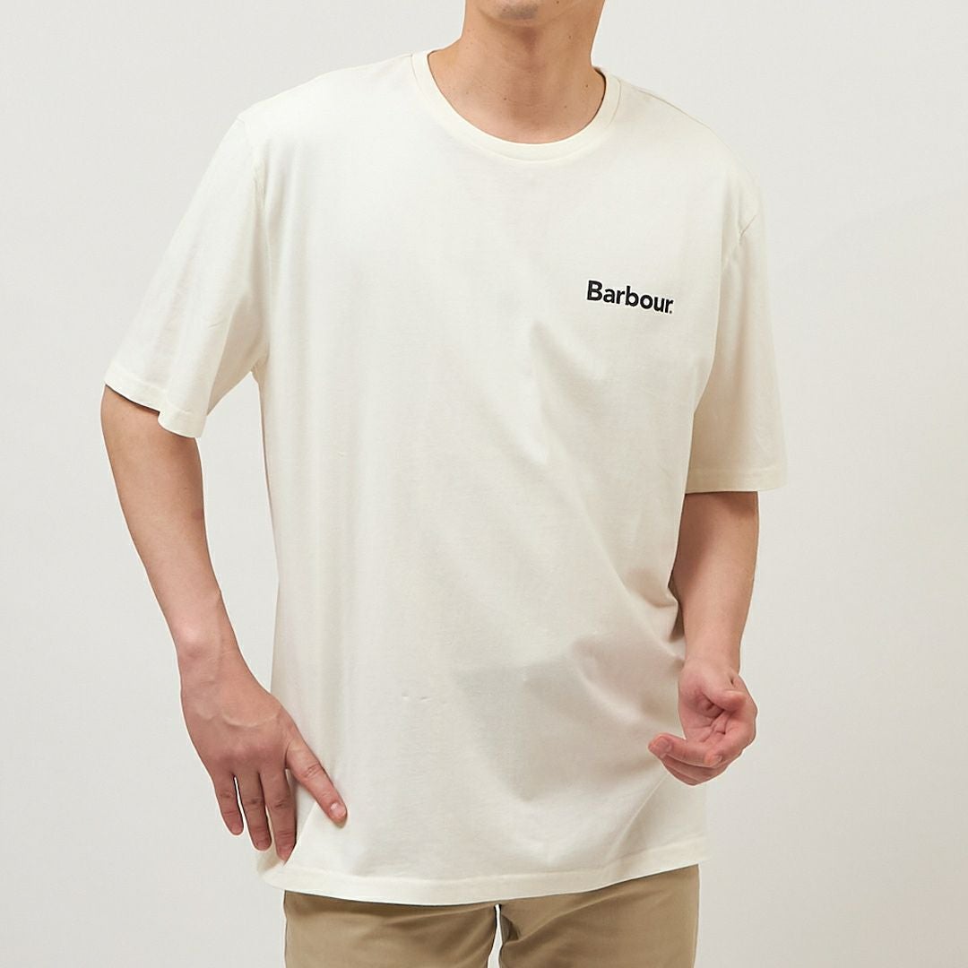 バブアー BARBOUR メンズ 半袖Tシャツ クルーネック BARBOUR HOMELANE