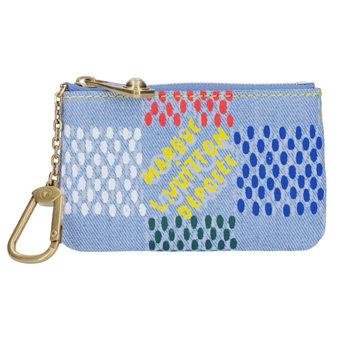 ルイ・ヴィトン　デニム　ケース ルイヴィトン LOUIS VUITTON コインケース N00188 LV バーズ・ダミエ