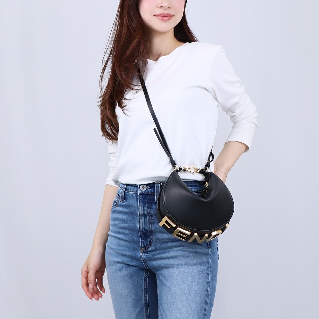 FENDIサイフ フェンディ FENDI 2WAYバッグ MINI ROLL 8BS096 AOVJ F1PIQ BEIGE+