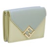フェンディ FENDI 折財布 三つ折り財布 FFダイヤモンド 8M0480 ALV4 F1SL3 SAGE+MATCHA MILK ミニ 【お取り寄せ】
