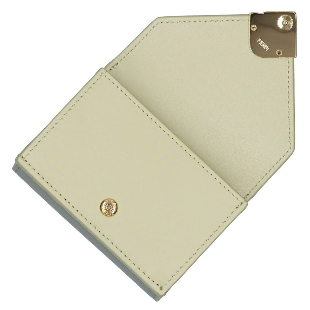 フェンディ FENDI 折財布 三つ折り財布 FFダイヤモンド 8M0480 ALV4 F1SL3 SAGE+MATCHA MILK ミニ 【お取り寄せ】
