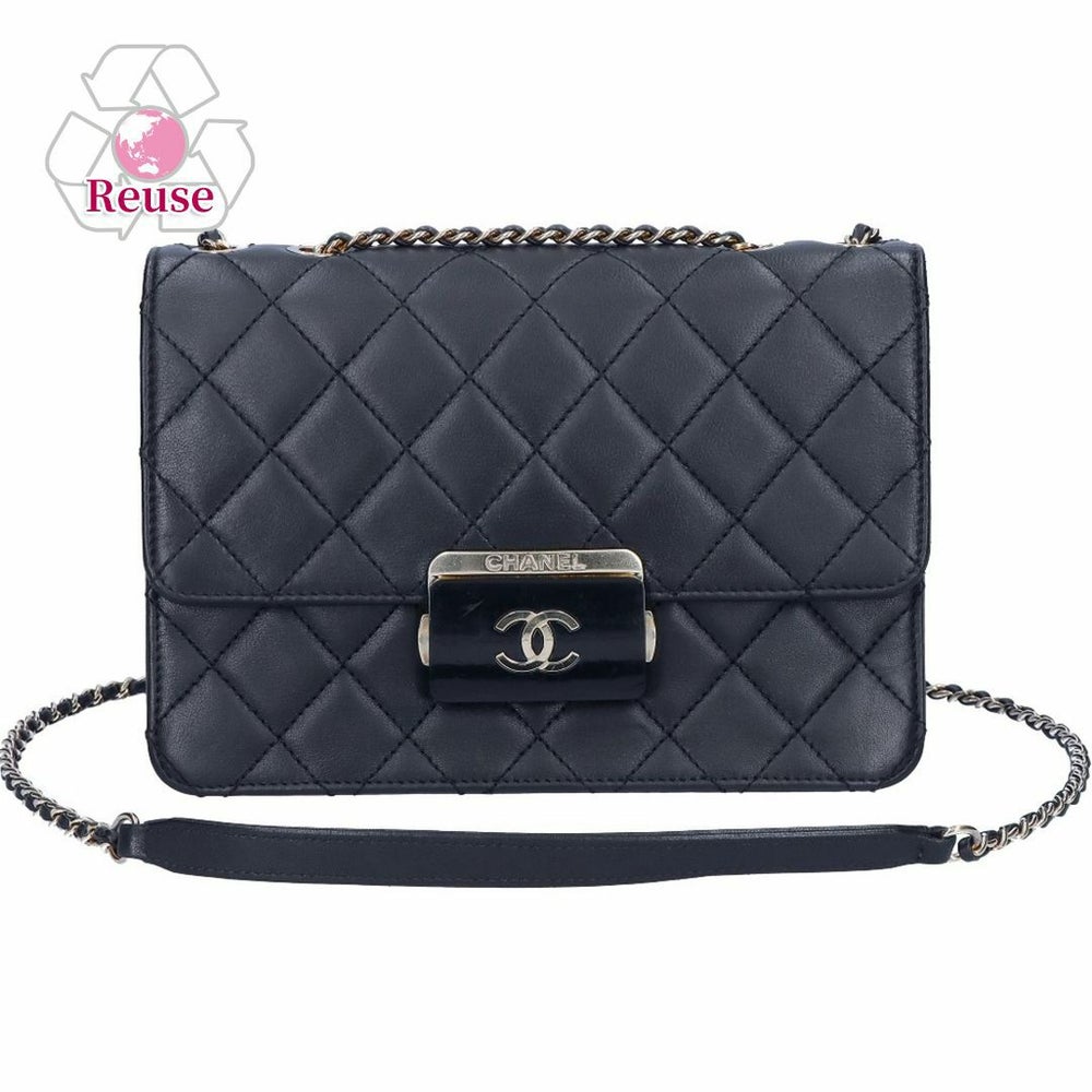 【リユース品】 シャネル CHANEL バッグ ショルダーバッグ ビューティーロック チェーンショルダーバッグ A93222 ブラック 【お取り寄せ】