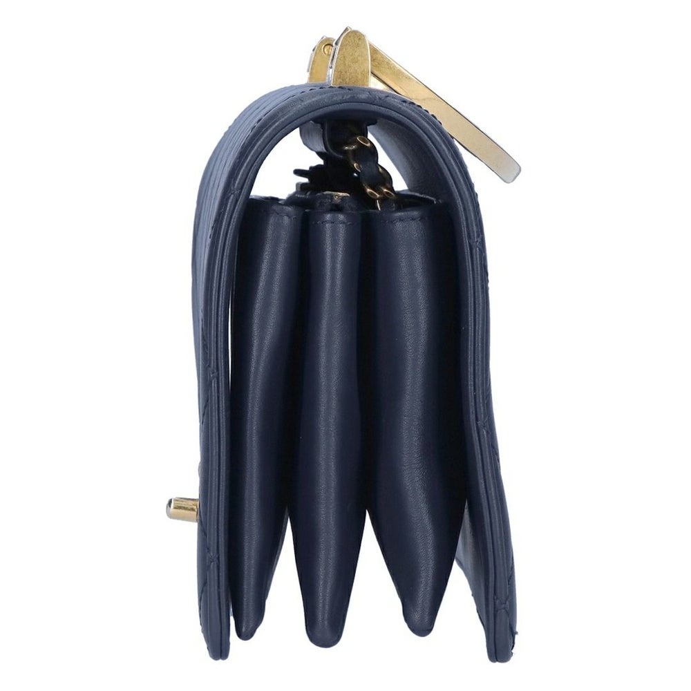 【リユース品】 シャネル CHANEL バッグ ショルダーバッグ マトラッセチェーンショルダーバッグ ネイビー 【お取り寄せ】