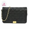 【リユース品】 シャネル CHANEL バッグ チェーンウォレット ボーイシャネルチェーンウォレット AP1117 ブラック 【お取り寄せ】
