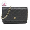 【リユース品】 シャネル CHANEL バッグ チェーンウォレット チェーンウォレット AP0250 ブラック 【お取り寄せ】