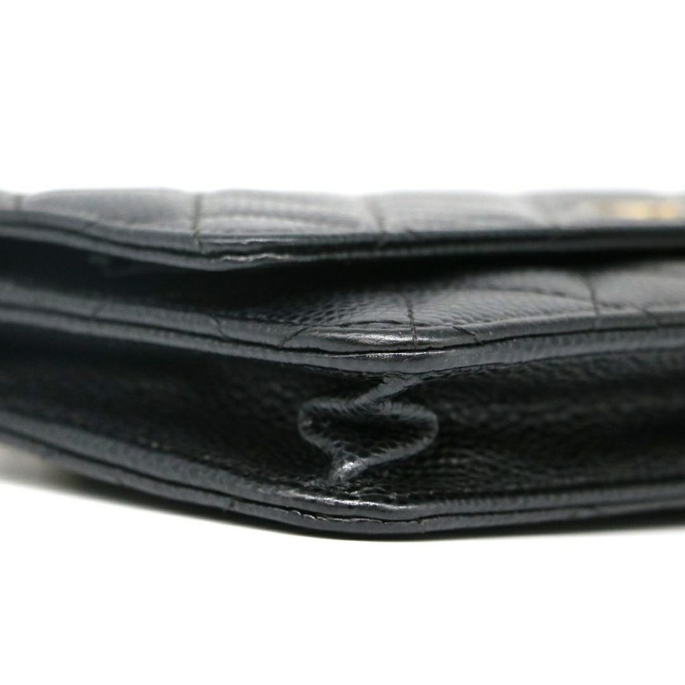 【リユース品】 シャネル CHANEL バッグ チェーンウォレット チェーンウォレット AP0250 ブラック 【お取り寄せ】