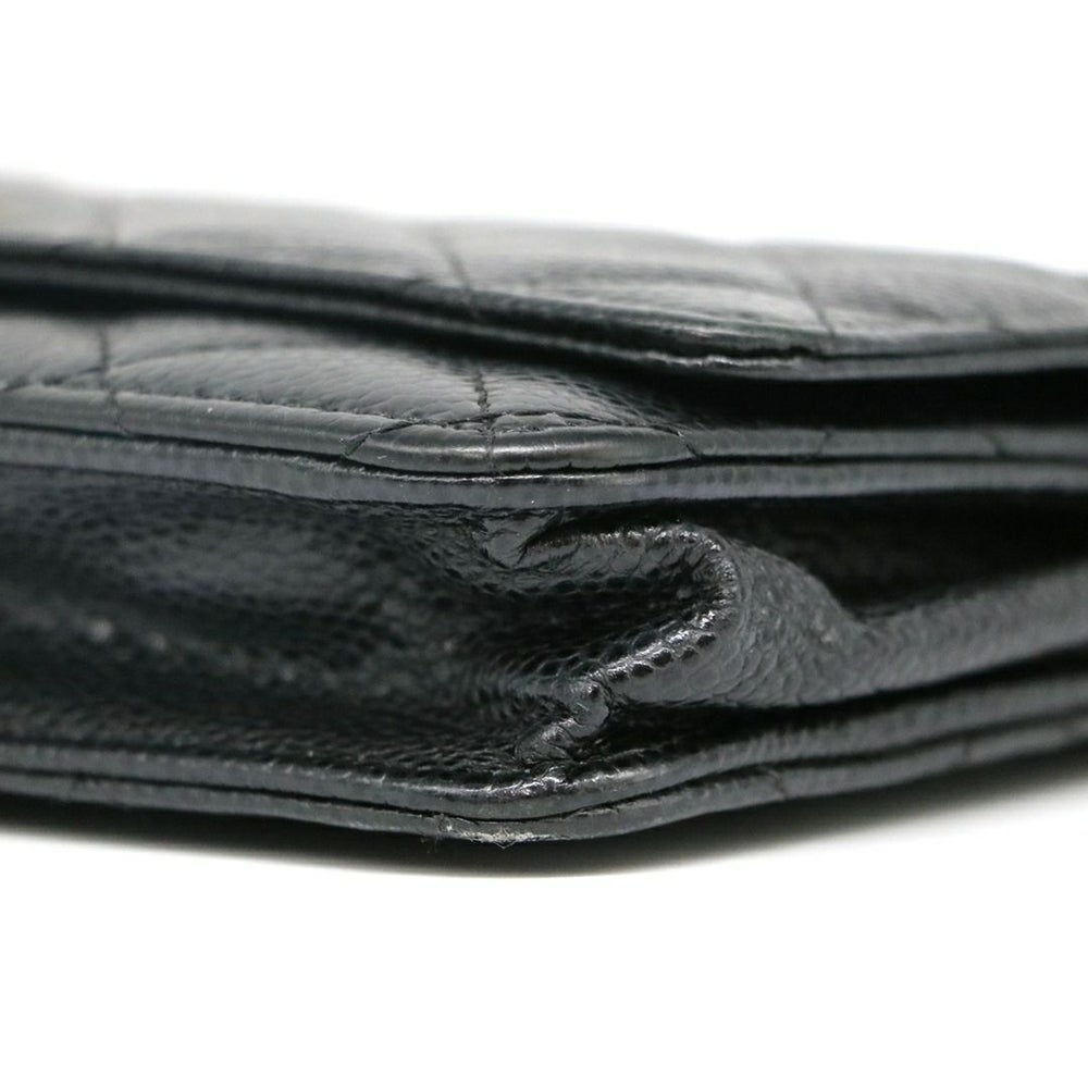 【リユース品】 シャネル CHANEL バッグ チェーンウォレット チェーンウォレット AP0250 ブラック 【お取り寄せ】