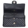 【リユース品】 シャネル CHANEL バッグ ショルダーバッグ シェブロンVステッチダブルフラップチェーンショルダーバッグ ブラック 【お取り寄せ】