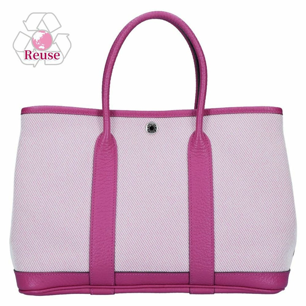 【リユース品】 エルメス HERMES バッグ ハンドバッグ ガーデンパーティ TPM パープル 【お取り寄せ】