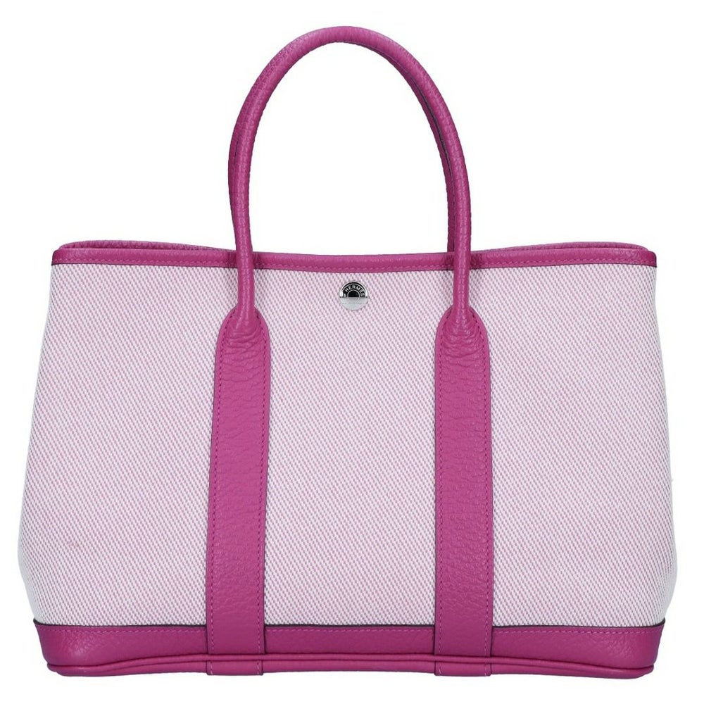 【リユース品】 エルメス HERMES バッグ ハンドバッグ ガーデンパーティ TPM パープル 【お取り寄せ】
