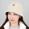 モンクレール MONCLER 帽子 ハット バケットハット 3B000 65 89AOK 20N コーデュロイ