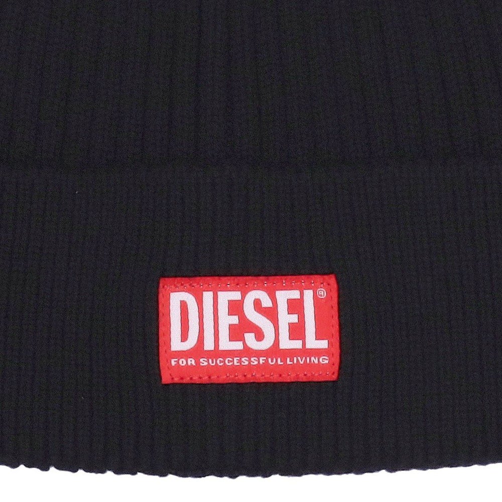 ディーゼル DIESEL 帽子 ビーニー ニットキャップ ニット帽 A09504 0DAOB