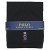 ポロ ラルフローレン POLO RALPH LAUREN ニット帽 ビーニー マフラー 2点セット テディベア ポロベア ロゴ刺繍 PC1367 ブラック