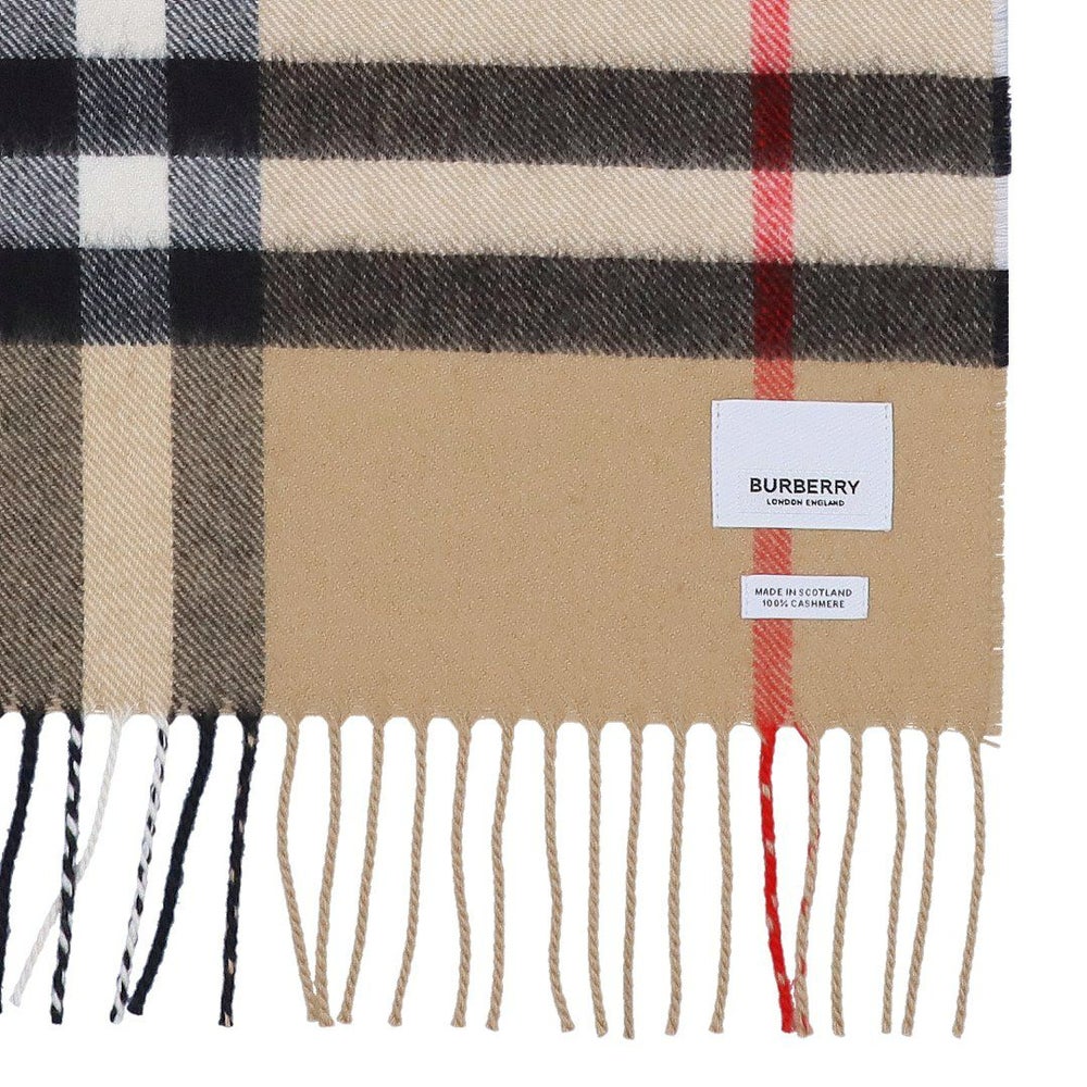バーバリー BURBERRY マフラー ストール バーバリーチェック 8056850 A7026 ARCHIVE BEIGE カシミア カシミヤ