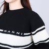 マルニ MARNI キッズ レディース ニット セーター ウールブレンドニット MK30U M01210 M00T0 0M900 BLACK