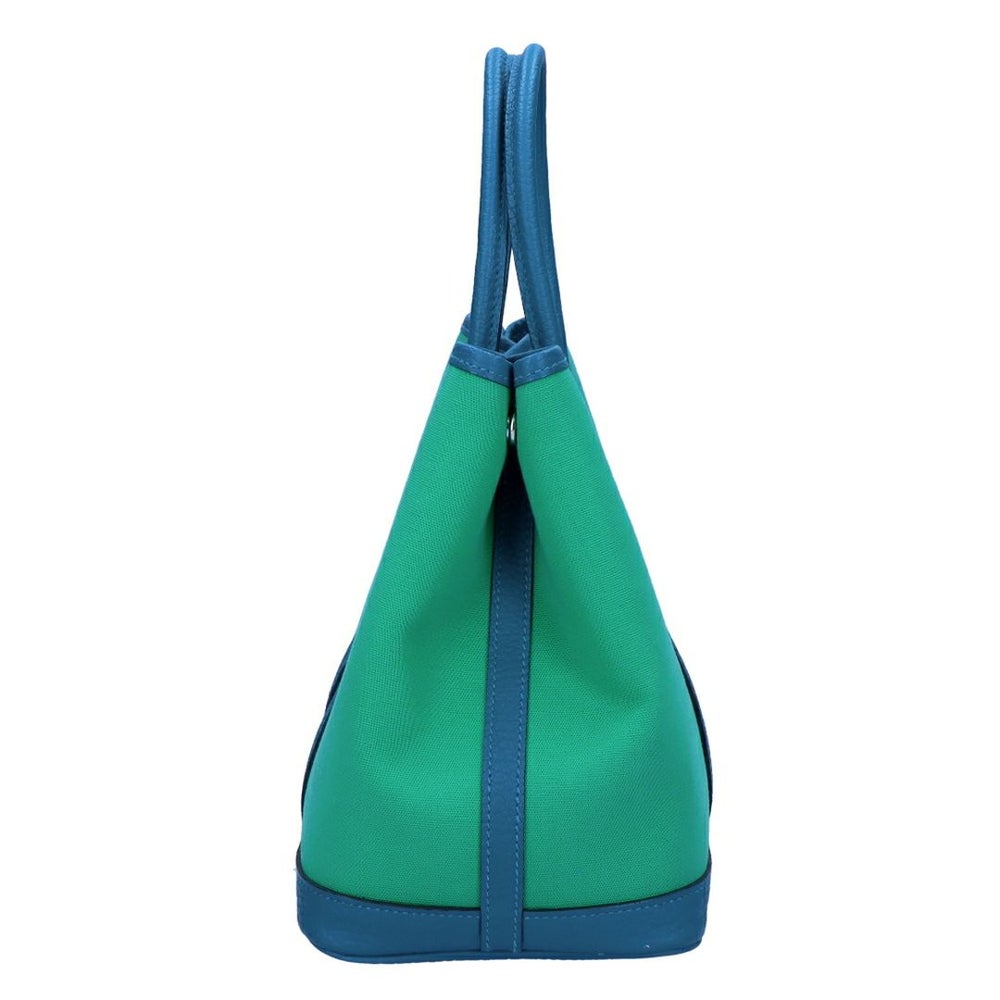 【リユース品】 エルメス HERMES バッグ ハンドバッグ ガーデンパーティ PM グリーン系 【お取り寄せ】