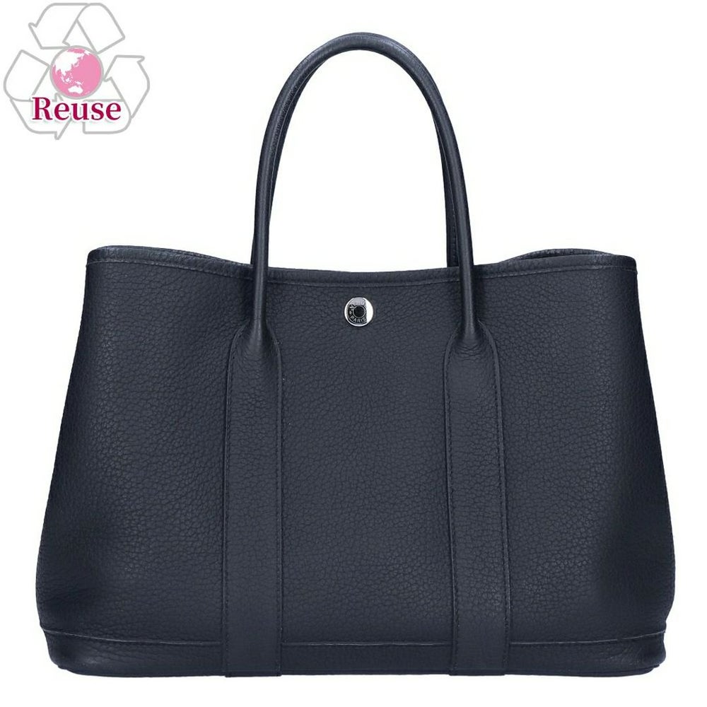 【リユース品】 エルメス HERMES バッグ ハンドバッグ ガーデンパーティ TPM ブラック 【お取り寄せ】