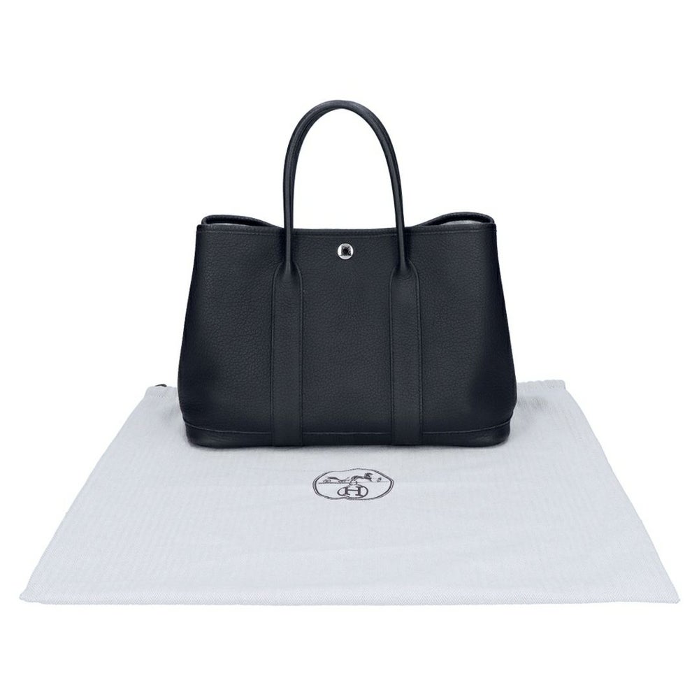 【リユース品】 エルメス HERMES バッグ ハンドバッグ ガーデンパーティ TPM ブラック 【お取り寄せ】