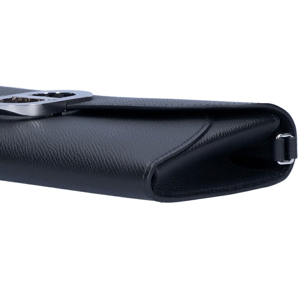 【リユース品】 エルメス HERMES バッグ ショルダーバッグ シェーヌダンクルトゥーゴー ブラック/シルバー金具 【お取り寄せ】