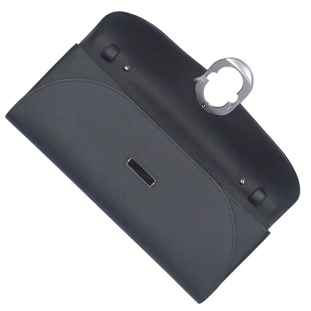 【リユース品】 エルメス HERMES バッグ ショルダーバッグ シェーヌダンクルトゥーゴー ブラック/シルバー金具 【お取り寄せ】