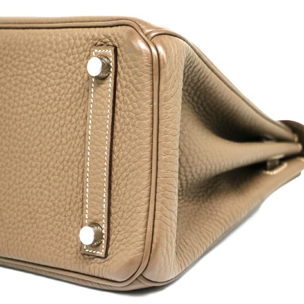 【リユース品】 エルメス HERMES バッグ ハンドバッグ バーキン25 エトープ/シルバー金具 【お取り寄せ】