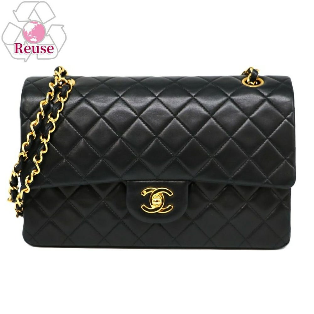 【リユース品】 シャネル CHANEL バッグ ショルダーバッグ マトラッセチェーンショルダーバッグ A01112 ブラック/ゴールド金具 【お取り寄せ】