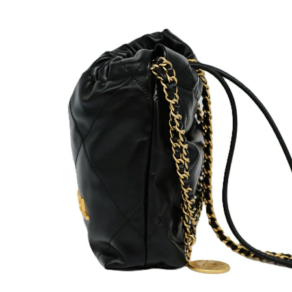 【リユース品】 シャネル CHANEL バッグ ショルダーバッグ CHANEL22 チェーンショルダーバッグ AS3980 ブラック/ゴールド金具 【お取り寄せ】