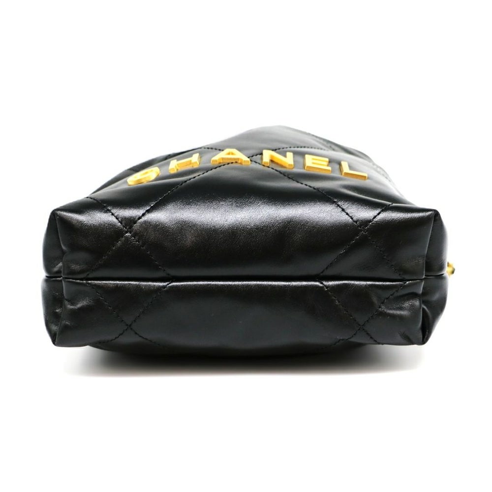 【リユース品】 シャネル CHANEL バッグ ショルダーバッグ CHANEL22 チェーンショルダーバッグ AS3980 ブラック/ゴールド金具 【お取り寄せ】