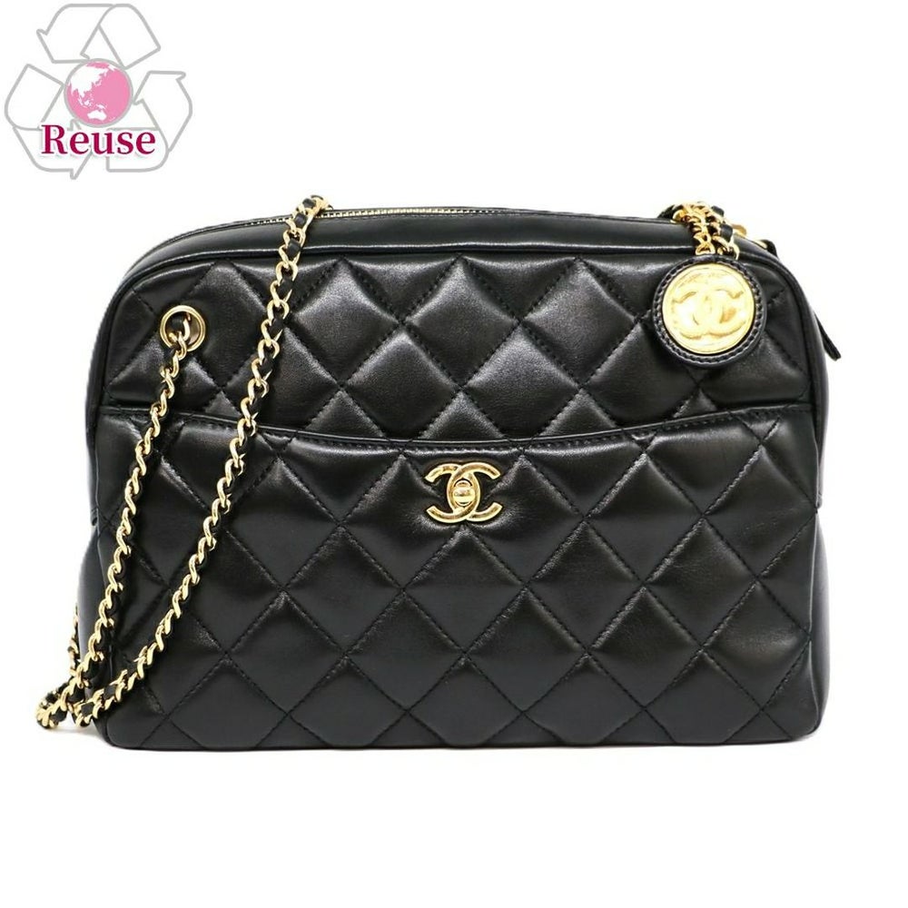 【リユース品】 シャネル CHANEL バッグ ショルダーバッグ マトラッセチェーンショルダーバッグ AS5187 ブラック/ゴールド金具 【お取り寄せ】