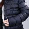 モンクレール MONCLER レディース ダウンコート ダウンジャケット HIRMA イルマ 1C000 25 595FE 999 BLACK